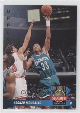 1992-93 Upper Deck - Rookie Standouts #RS2 - Alonzo Mourning [EX to NM]