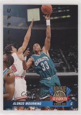 1992-93 Upper Deck - Rookie Standouts #RS2 - Alonzo Mourning [EX to NM]