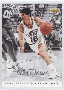 1992-93 Upper Deck - Team MVP #TM27 - John Stockton