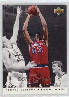 1992-93 Upper Deck - Team MVP #TM28 - Pervis Ellison