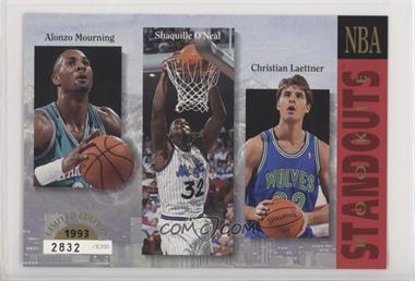 1992-93 Upper Deck Authenticated - Collector Series Jumbo #ROST - NBA Rookie Standouts (Alonzo Mourning, Shaquille O'Neal, Christian Laettner, Harold Miner, Tom Gugliotta, LaPhonso Ellis) /8500 [EX to NM]