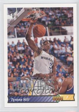 1992-93 Upper Deck International French - [Base] #158 - Tyrone Hill