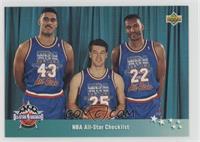 Brad Daugherty, Mark Price, Larry Nance