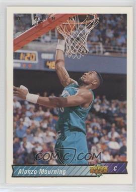 1992-93 Upper Deck International Italian - [Base] #112 - Alonzo Mourning