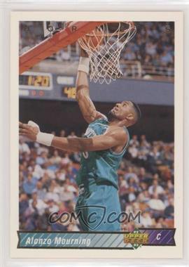 1992-93 Upper Deck International Italian - [Base] #112 - Alonzo Mourning