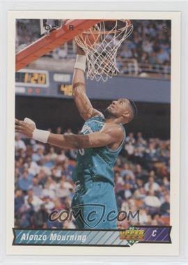 1992-93 Upper Deck International Italian - [Base] #112 - Alonzo Mourning