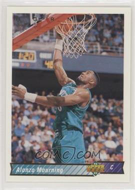 1992-93 Upper Deck International Italian - [Base] #112 - Alonzo Mourning