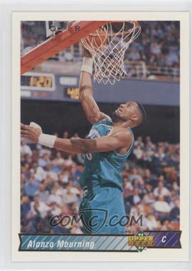 1992-93 Upper Deck International Italian - [Base] #112 - Alonzo Mourning