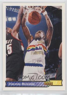 1992-93 Upper Deck International Italian - [Base] #144 - Dikembe Mutombo