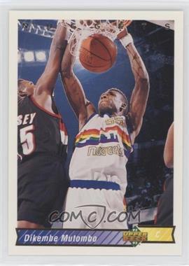 1992-93 Upper Deck International Italian - [Base] #144 - Dikembe Mutombo