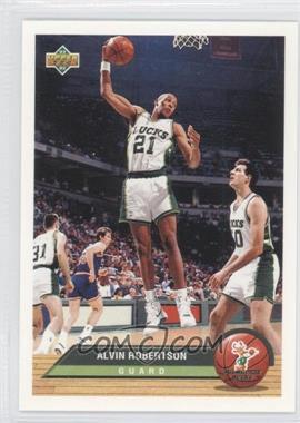 1992-93 Upper Deck McDonald's - Restaurant [Base] #P25 - Alvin Robertson