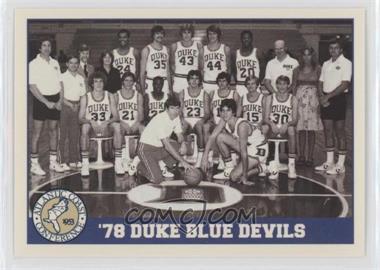 1992 ACC Tournament Champions - [Base] #25 - '78 Duke Blue Devils