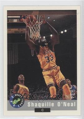 1992 Classic Draft Picks - [Base] - Promotional #1 - Shaquille O'Neal