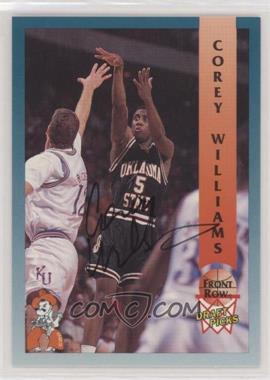 1992 Front Row - Authentic Signatures #74 - Corey Williams /500