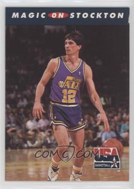 1992 Skybox USA - [Base] #110 - John Stockton [Good to VG‑EX]