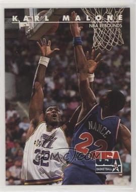 1992 Skybox USA - [Base] #54 - Karl Malone