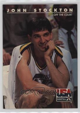 1992 Skybox USA - [Base] #86 - John Stockton [EX to NM]