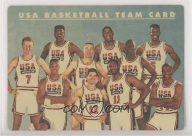 1992 Skybox USA - USA Basketball Plastic Team Card #USA - USA Basketball Team