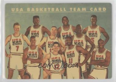 1992 Skybox USA - USA Basketball Plastic Team Card #USA - USA Basketball Team