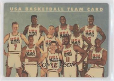 1992 Skybox USA - USA Basketball Plastic Team Card #USA - USA Basketball Team