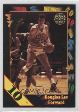 1992 Wild Card Collegiate - [Base] - 10 Stripe #71 - Doug Lee