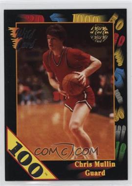 1992 Wild Card Collegiate - [Base] - 100 Stripe #13 - Chris Mullin