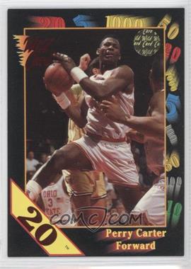 1992 Wild Card Collegiate - [Base] - 20 Stripe #44 - Perry Carter