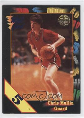 1992 Wild Card Collegiate - [Base] - 5 Stripe #13 - Chris Mullin