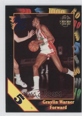 1992 Wild Card Collegiate - [Base] - 5 Stripe #29 - Graylin Warner