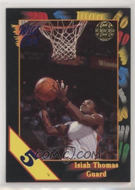 1992 Wild Card Collegiate - [Base] - 5 Stripe #7 - Isiah Thomas [Noted]