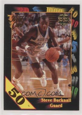 1992 Wild Card Collegiate - [Base] - 50 Stripe #31 - Steve Bucknall