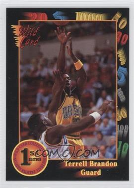 1992 Wild Card Collegiate - [Base] #40 - Terrell Brandon