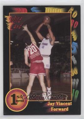 1992 Wild Card Collegiate - [Base] #70 - Jay Vincent