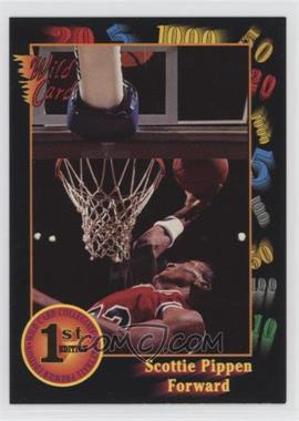 1992 Wild Card Collegiate Base 83 Scottie Pippen