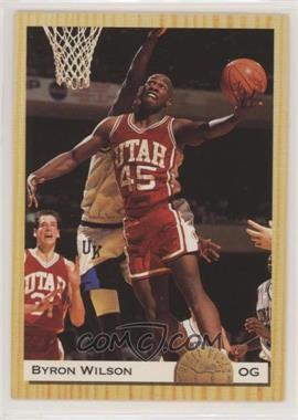 1993-94 Classic Draft Picks - [Base] #103 - Byron Wilson