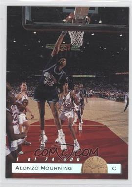 1993-94 Classic Draft Picks - Limited Print #LP10 - Alonzo Mourning /74500