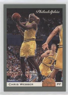 1993-94 Classic Draft Picks Draft Day - [Base] - Silver #_CHWE.3 - Chris Webber (Philadelphia) /9900