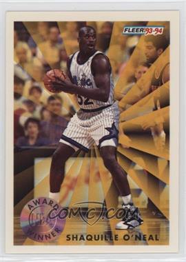 1993-94 Fleer - [Base] #231 - Shaquille O'Neal