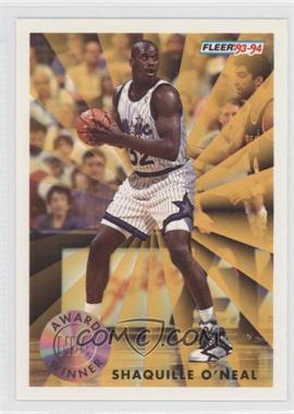 1993-94 Fleer - [Base] #231 - Shaquille O'Neal