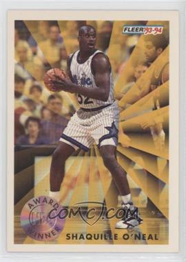 1993-94 Fleer - [Base] #231 - Shaquille O'Neal