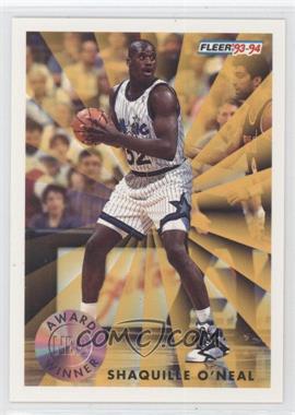 1993-94 Fleer - [Base] #231 - Shaquille O'Neal