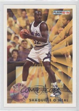 1993-94 Fleer - [Base] #231 - Shaquille O'Neal