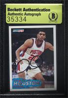 Allan Houston [BAS Seal of Authenticity]