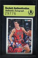 John Paxson [BAS Authentic]