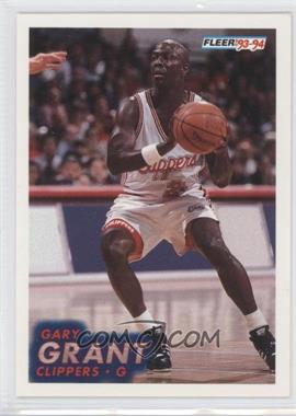 1993-94 Fleer - [Base] #90 - Gary Grant