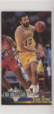 1993-94 Fleer NBA Jam Session - Los Angeles Lakers Sheet Singles #_VLDI - Vlade Divac