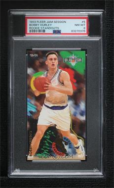 1993-94 Fleer NBA Jam Session - Rookie Standouts #5 - Bobby Hurley [PSA 8 NM‑MT]