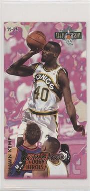 1993-94 Fleer NBA Jam Session - Slam Dunk Heroes #3 - Shawn Kemp [EX to NM]