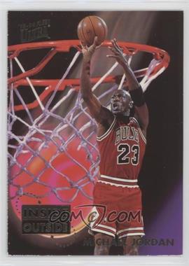 1993-94 Fleer Ultra - Inside Outside #4 - Michael Jordan [EX to NM]