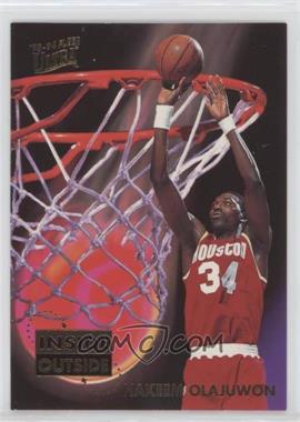 1993-94 Fleer Ultra - Inside Outside #6 - Hakeem Olajuwon